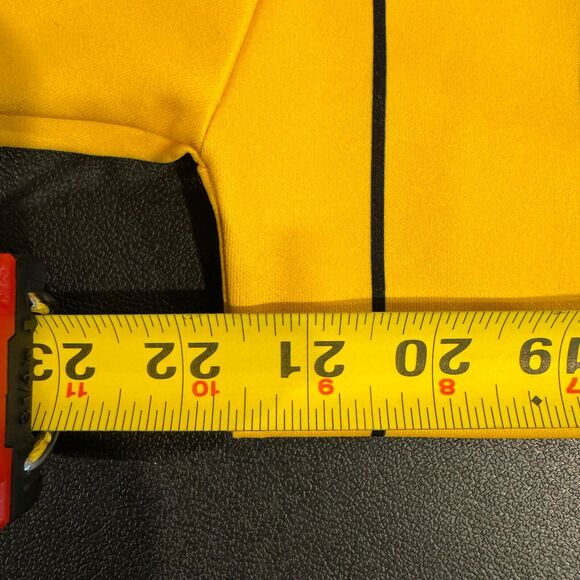 USA Soccer Federation Referee Jersey Medium Yellow / Black Official Sports - Picture 7 of 7